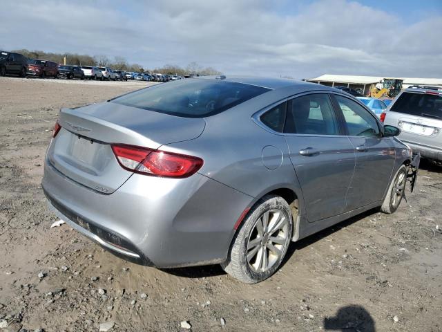 1C3CCCAB2FN616322 - 2015 CHRYSLER 200 LIMITED SILVER photo 3