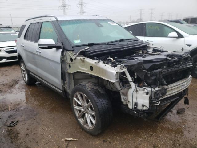 1FM5K8FH0GGB74854 - 2016 FORD EXPLORER LIMITED SILVER photo 4