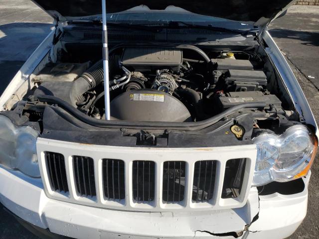 1J8GS48K28C109309 - 2008 JEEP GRAND CHER LAREDO WHITE photo 11