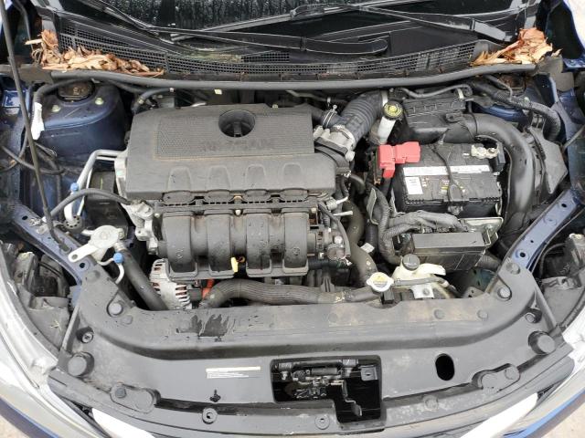 3N1AB7AP3GY336084 - 2016 NISSAN SENTRA S BLUE photo 11