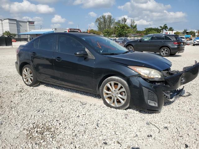 JM1BL1U60B1377736 - 2011 MAZDA 3 S BLACK photo 4