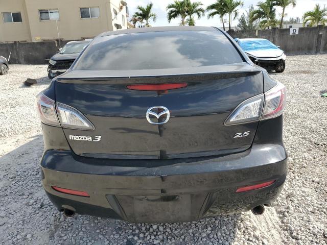 JM1BL1U60B1377736 - 2011 MAZDA 3 S BLACK photo 6