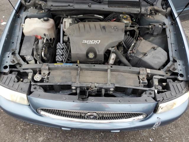 1G4HP54K624166506 - 2002 BUICK LESABRE CUSTOM TEAL photo 11