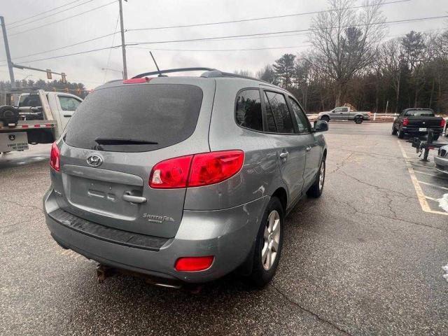 5NMSH73E69H245593 - 2009 HYUNDAI SANTA FE SE GRAY photo 4