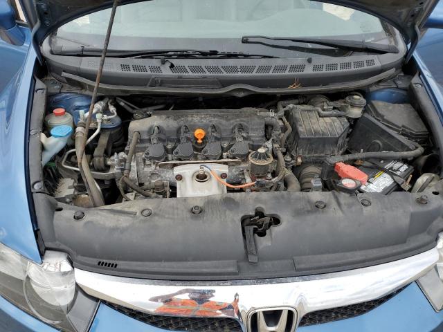 1HGFA16929L002185 - 2009 HONDA CIVIC EXL ლურჯი ფოტო 11