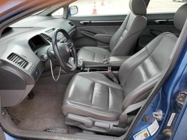1HGFA16929L002185 - 2009 HONDA CIVIC EXL ლურჯი ფოტო 7