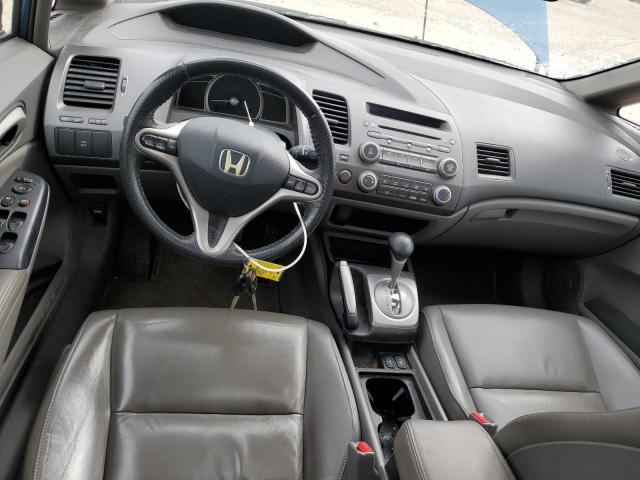 1HGFA16929L002185 - 2009 HONDA CIVIC EXL ლურჯი ფოტო 8