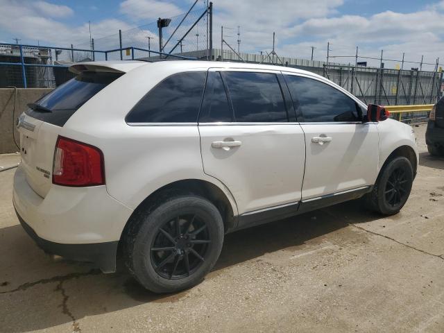 2FMDK4KC0BBA30431 - 2011 FORD EDGE LIMITED WHITE photo 3