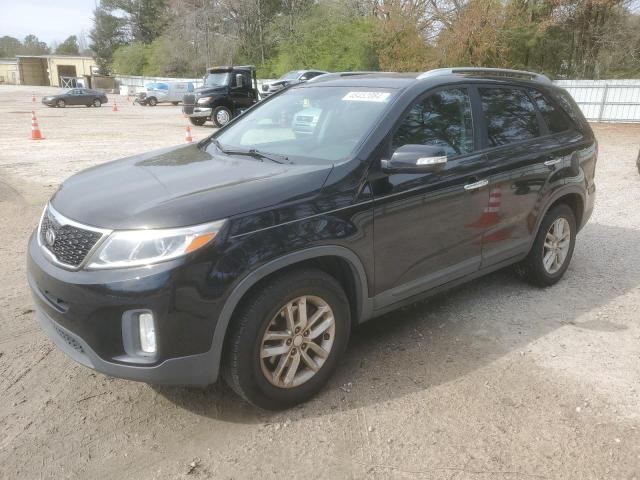 5XYKT4A6XEG511064 - 2014 KIA SORENTO LX BLACK photo 1