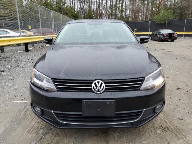 3VWLP7AJ7DM379152 - 2013 VOLKSWAGEN JETTA SEL BLACK photo 5