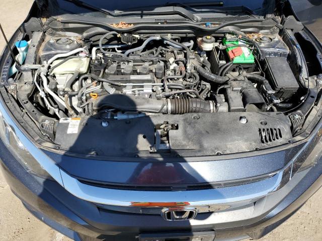 JHMFC1F72JX032323 - 2018 HONDA CIVIC EXL BLUE photo 11