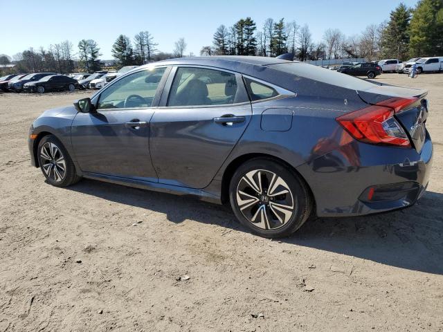 JHMFC1F72JX032323 - 2018 HONDA CIVIC EXL BLUE photo 2