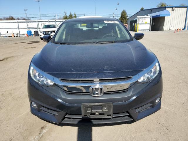 JHMFC1F72JX032323 - 2018 HONDA CIVIC EXL BLUE photo 5