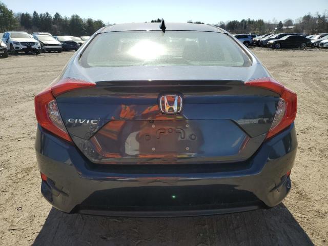 JHMFC1F72JX032323 - 2018 HONDA CIVIC EXL BLUE photo 6