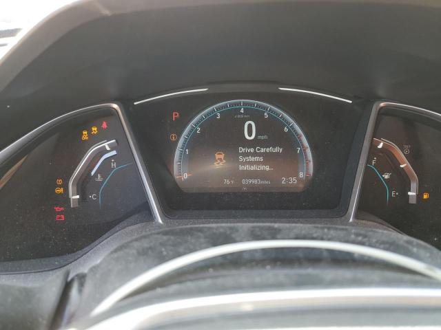 JHMFC1F72JX032323 - 2018 HONDA CIVIC EXL BLUE photo 9