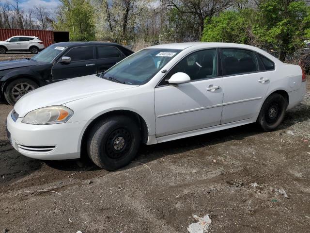 2G1WD5EM4B1282425 - 2011 CHEVROLET IMPALA POLICE WHITE photo 1