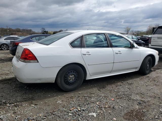 2G1WD5EM4B1282425 - 2011 CHEVROLET IMPALA POLICE WHITE photo 3