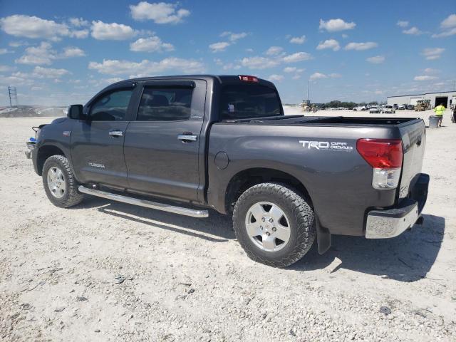 5TFFY5F10CX129948 - 2012 TOYOTA TUNDRA CREWMAX LIMITED GRAY photo 2