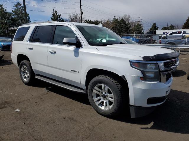 1GNSKBKC4KR394520 - 2019 CHEVROLET TAHOE K1500 LT WHITE photo 4