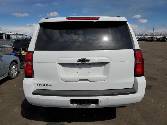 1GNSKBKC4KR394520 - 2019 CHEVROLET TAHOE K1500 LT WHITE photo 6