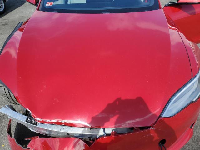 5YJSA1E62NF459645 - 2022 TESLA MODEL S Qırmızı foto 11