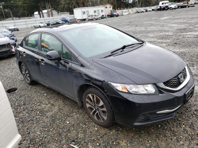 19XFB2F83DE255168 - 2013 HONDA CIVIC EX BLACK photo 4