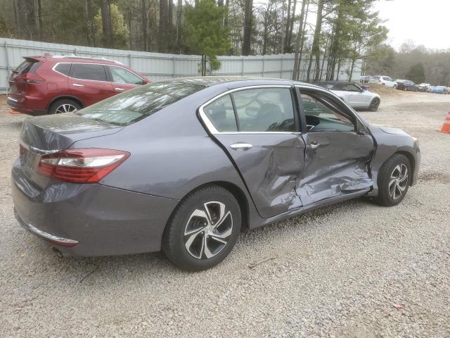 1HGCR2F35HA125146 - 2017 HONDA ACCORD LX GRAY photo 3