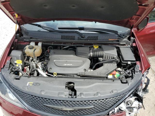 2C4RC1FG8KR532534 - 2019 CHRYSLER PACIFICA TOURING PLUS BURGUNDY photo 12