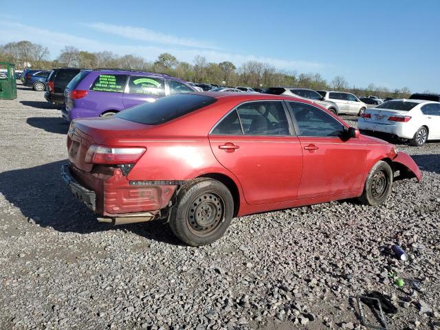 4T1BE46K87U056003 - 2007 TOYOTA CAMRY CE RED photo 3