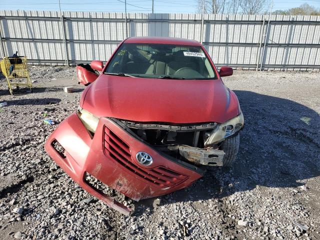 4T1BE46K87U056003 - 2007 TOYOTA CAMRY CE RED photo 5