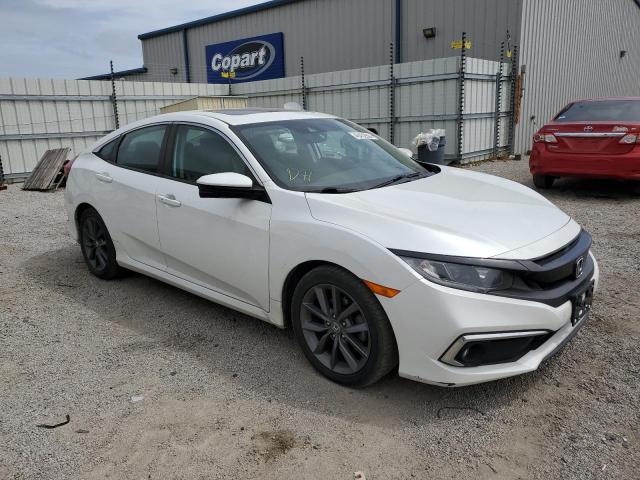 19XFC1F7XKE203872 - 2019 HONDA CIVIC EXL თეთრი ფოტო 4