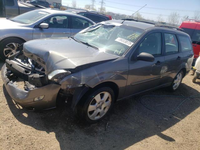 1FAFP36N55W253545 - 2005 FORD FOCUS ZXW GRAY photo 1