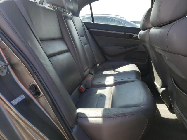 2HGFA16998H327833 - 2008 HONDA CIVIC EXL ნაცრისფერი ფოტო 10