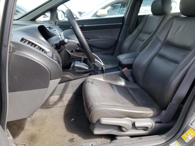 2HGFA16998H327833 - 2008 HONDA CIVIC EXL GRAY photo 7