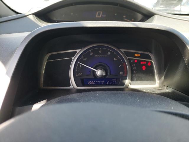 2HGFA16998H327833 - 2008 HONDA CIVIC EXL ნაცრისფერი ფოტო 9