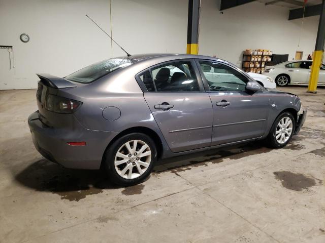 JM1BK32F271683586 - 2007 MAZDA 3 I GRAY photo 3