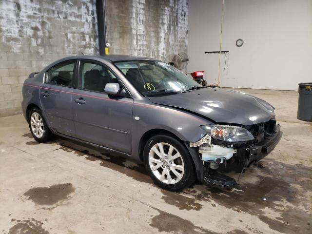 JM1BK32F271683586 - 2007 MAZDA 3 I GRAY photo 4