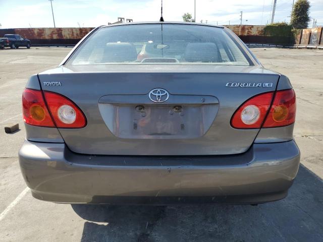 1NXBR38E94Z226614 - 2004 TOYOTA COROLLA CE GRAY photo 6