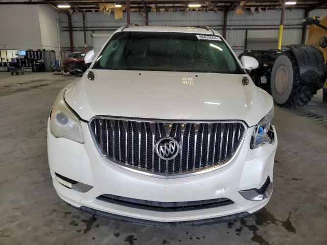 5GAKRCKD7DJ135980 - 2013 BUICK ENCLAVE WHITE photo 5