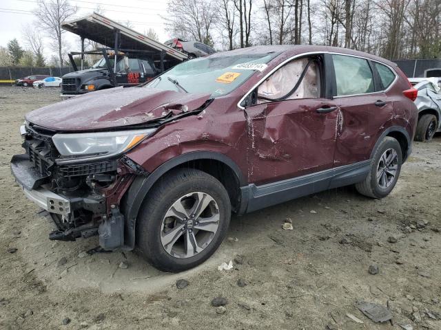 2HKRW6H33HH220772 - 2017 HONDA CR-V LX RED photo 1