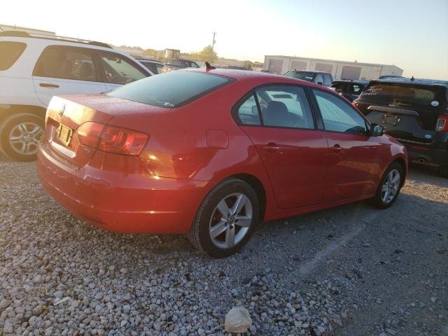 3VWLL7AJ7BM068006 - 2011 VOLKSWAGEN JETTA TDI RED photo 3