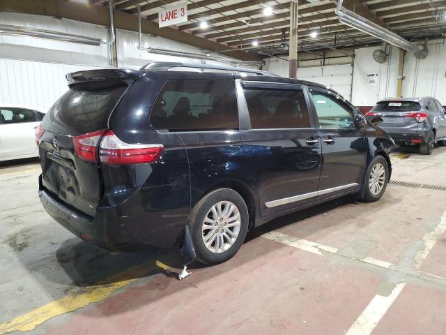 5TDYZ3DC9HS870756 - 2017 TOYOTA SIENNA XLE BLACK photo 3