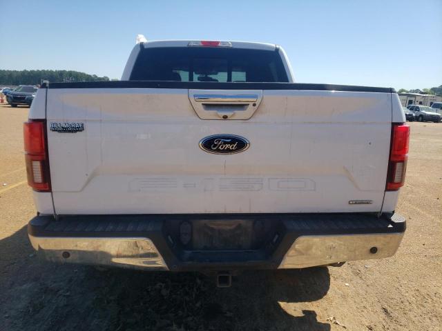 1FTEW1EP3LKD38713 - 2020 FORD F150 SUPERCREW WHITE photo 6