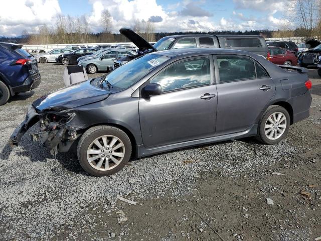 1NXBU4EE5AZ339643 - 2010 TOYOTA COROLLA BASE GRAY photo 1