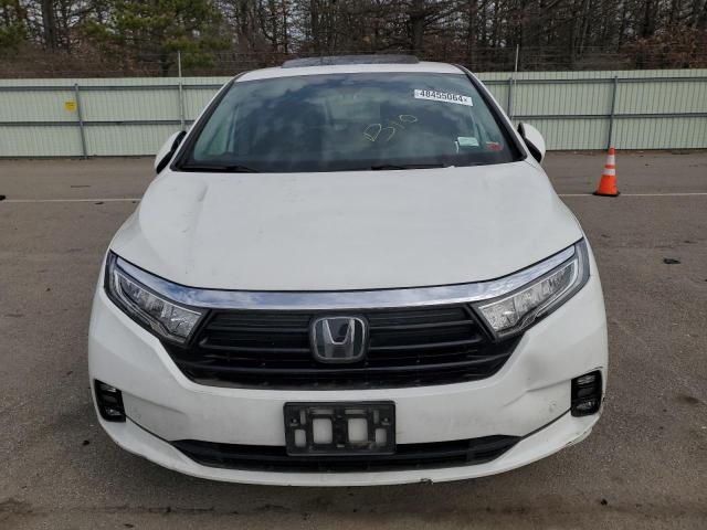 5FNRL6H85MB029061 - 2021 HONDA ODYSSEY TOURING WHITE photo 5