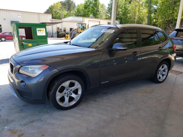 WBAVM1C50EVW50400 - 2014 BMW X1 SDRIVE28I GRAY photo 1