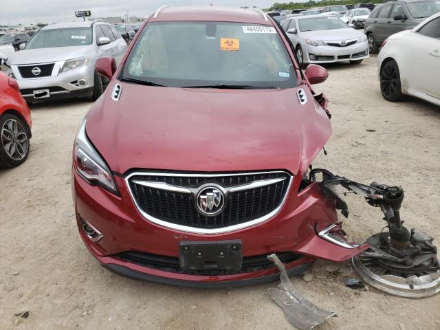 LRBFXCSA5KD007047 - 2019 BUICK ENVISION ESSENCE RED photo 5