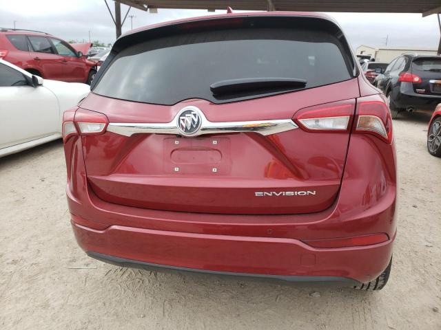 LRBFXCSA5KD007047 - 2019 BUICK ENVISION ESSENCE RED photo 6