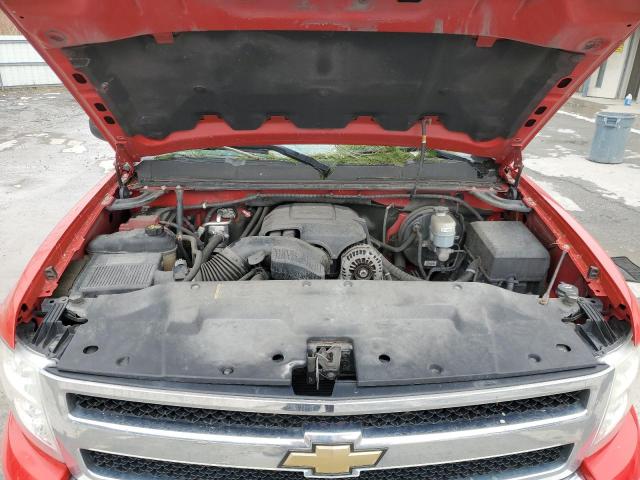 1GCRKREA2BZ187988 - 2011 CHEVROLET SILVERADO K1500 LS RED photo 11