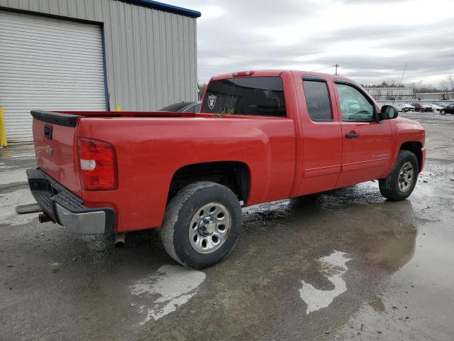 1GCRKREA2BZ187988 - 2011 CHEVROLET SILVERADO K1500 LS RED photo 3